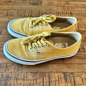 Van’s Authentic Yellow Canvas & Suede